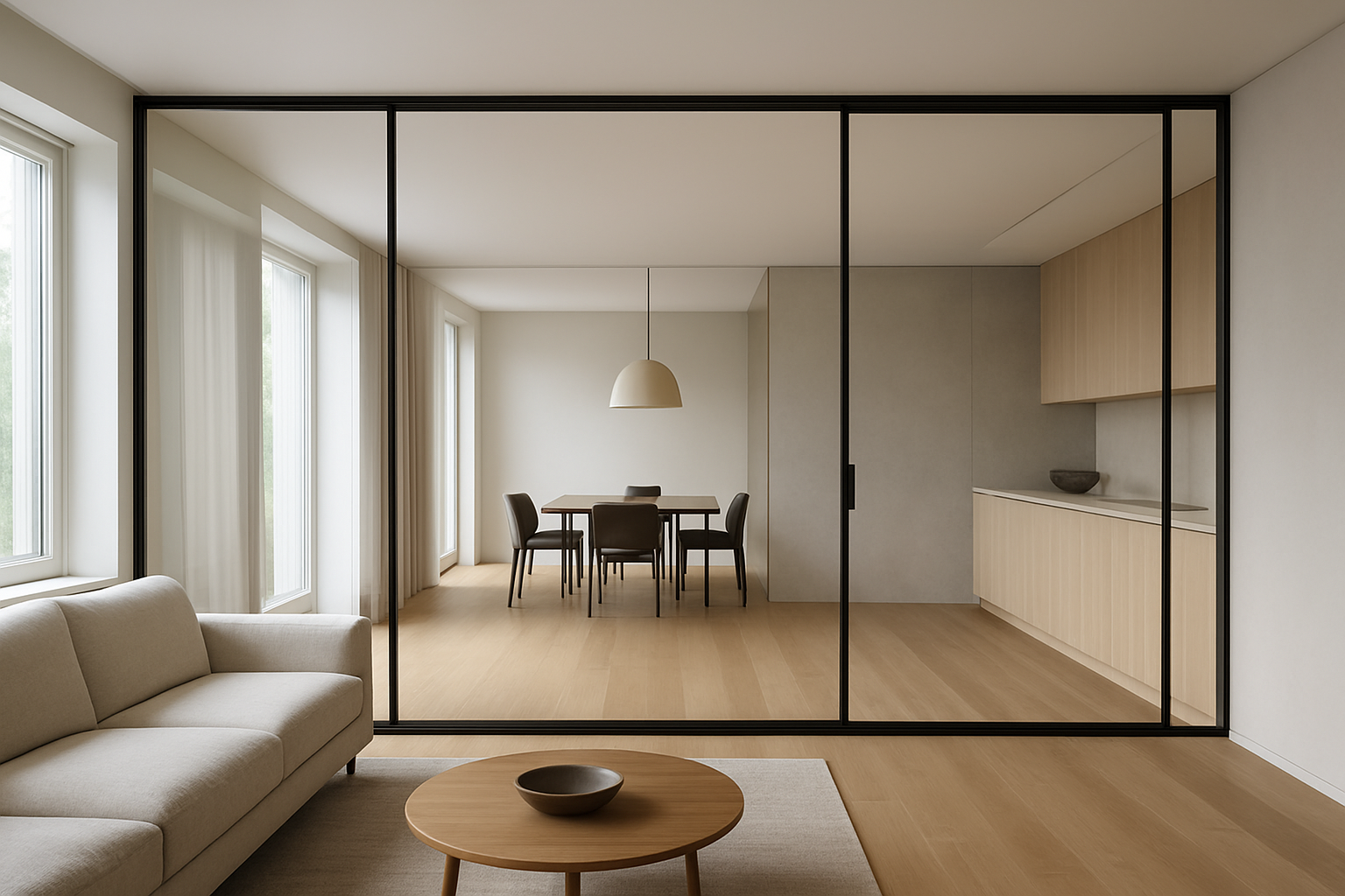 como separar estancias con estilo